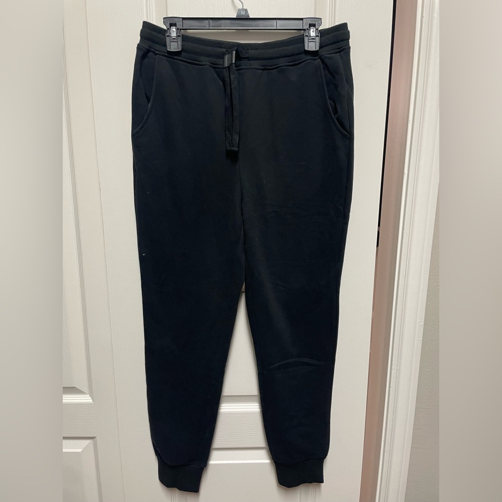 Womens Black Jogger Pants - fleece lined